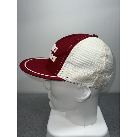 Vintage Winston Cup Series Hat Cap Snap Back Mens Red White NASCAR Racing 80s - Picture 6 of 8